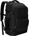 Mochila De Viaje Dinictis 40l Para Hombres Mujeres, Negra
