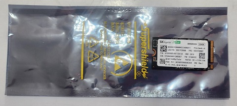 Disco Solido Ssd M2 Pcie 256gb Hynixhfs256g Formato 2242 Oem Negro