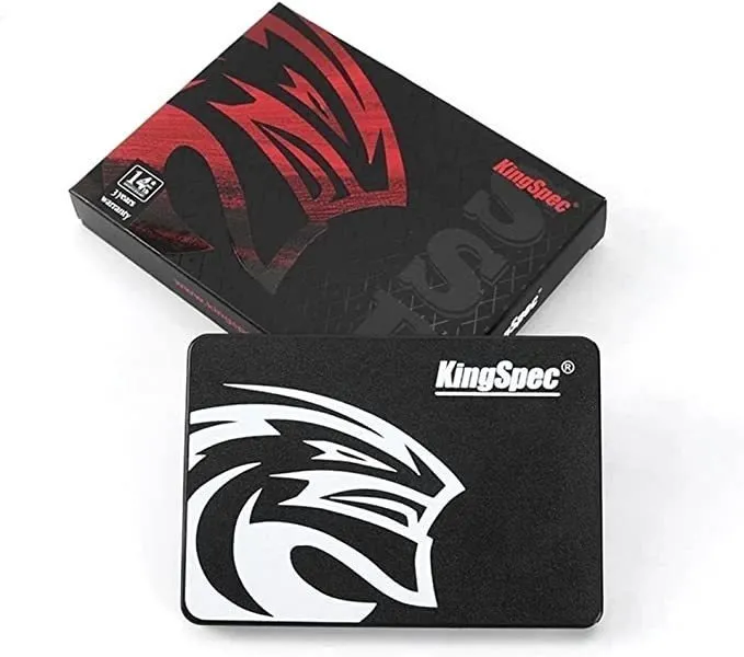 Disco Sólido Interno Ssd Kingspec 240gb Para Pc Laptop Negro