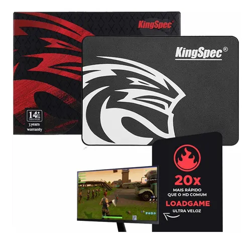 Disco Sólido Ssd De 1 Tb Kingspec Sata 3 P3-1tb Negro