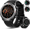 Reloj inteligente militar para hombre, color negro 	Atheewon