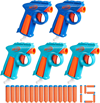 Pistola de juguete Nerf 5 lanzadores Flex Series N
