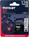 Memoria Microsd Patriot Ep A1/v30 De 128 Gb Con Adaptador