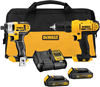 Kit de taladros inalámbricos DEWALT de 20V MAX