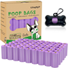 Bolsas Sanitarias Para Perro Moradas Sin Perfume 57 Rollos