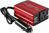 Convertidor de Corriente para Auto 150W  con USB y CA Foval