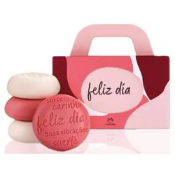 JABON NATURA FELIZ DIA X4 UNIDADES