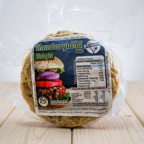 HAMBURGUESA FALAFEL X 5