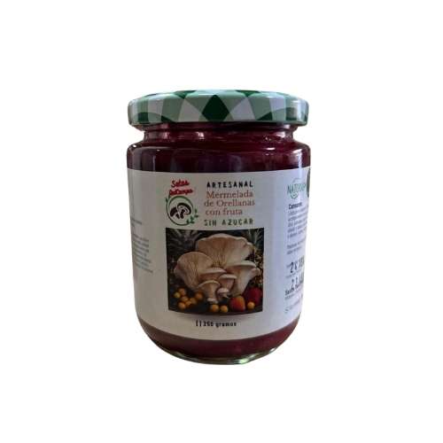 MERMELADA DE ORELLANAS CON FRUTA ( MORA)