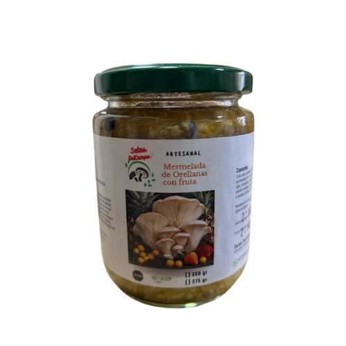 MERMELADA DE ORELLANAS CON FRUTA (MARACUYA))