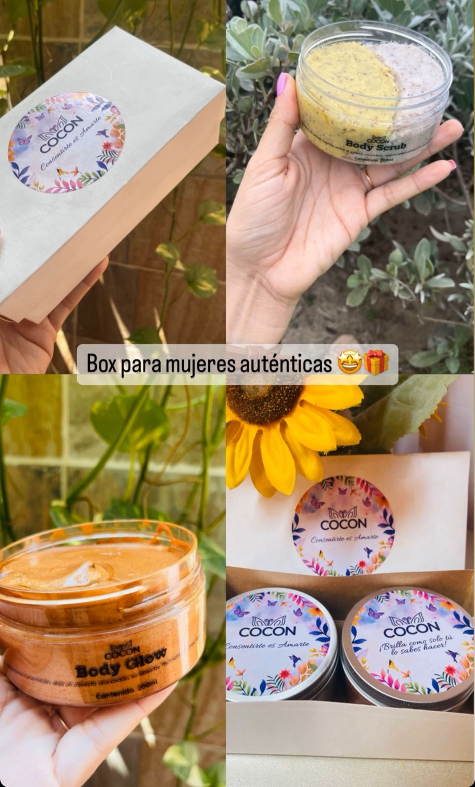 Combo Body Scrub y Body Glow 200ml