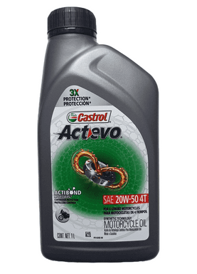 ACEITE CASTROL ACTEVO 4T 20W50