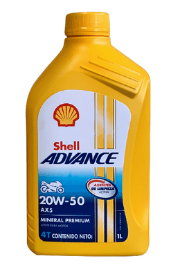ACEITE SHELL ADVANCE 4T