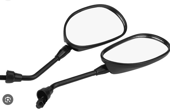 ESPEJO MINI OVALADO 10MM PAR BACK MIRROR