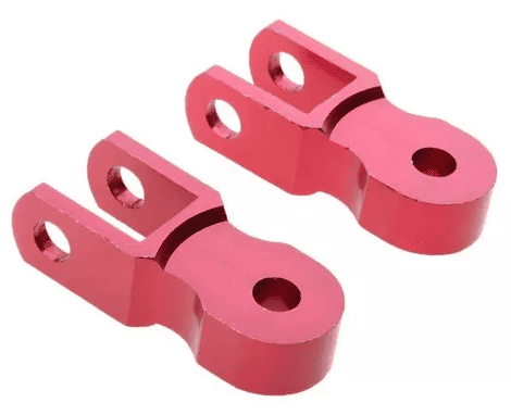 EXTENSION AMORTIGUIADOR UNIV LUJO ROJO X2