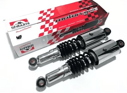 AMORTIGUADORES TRAS AX100/115/AKT100 SHIBUM