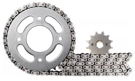 KIT ARRASTRE AKT125NE AKT 150 GLOBAL STEEL