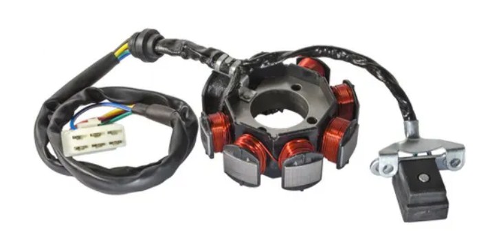 STATOR BOBINA AKT125SL/150EVONE/125TT/150TT/NKD GDM