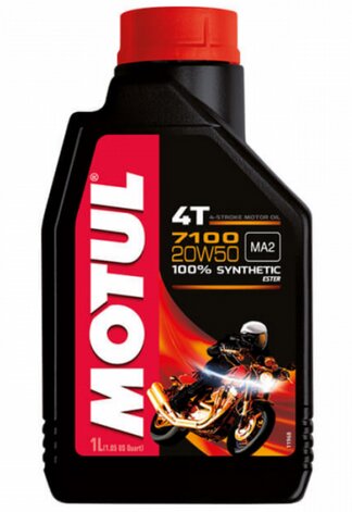 ACEITE MOTUL 7100 20W50 4T 1L SINTETICO