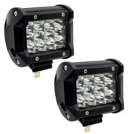 EXPLORADORA CUADRADA 12LED AMAR/BLAN CARLIGHT/MOTOLED