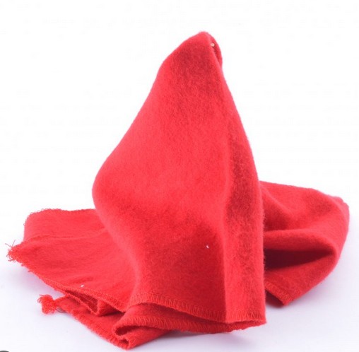 DULCEABRIGO ROJO GRANDE - BORDADO