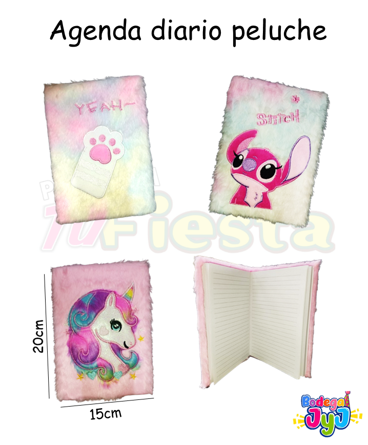 AGENDA DIARIO PELUCHE AF-01-02-03