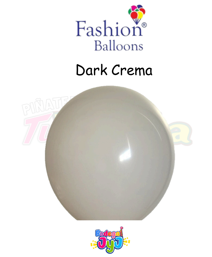 GLOBO DARK CREMA FASHION BALLONS