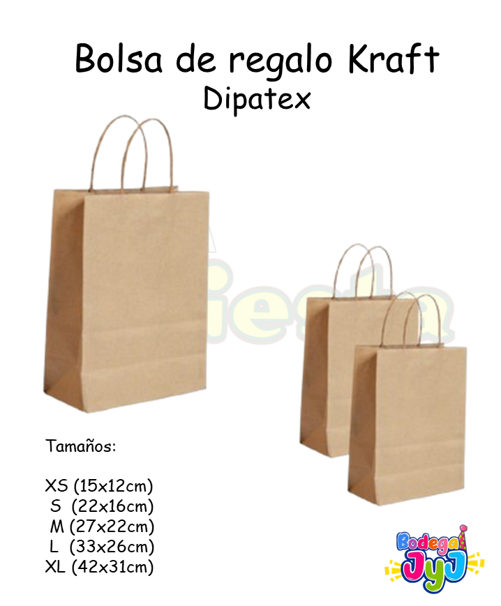 BOLSA REGALO KRAFT DIPATEX DW68753-1/5