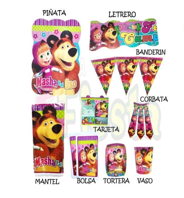 TEMATICA MASHA Y EL OSO