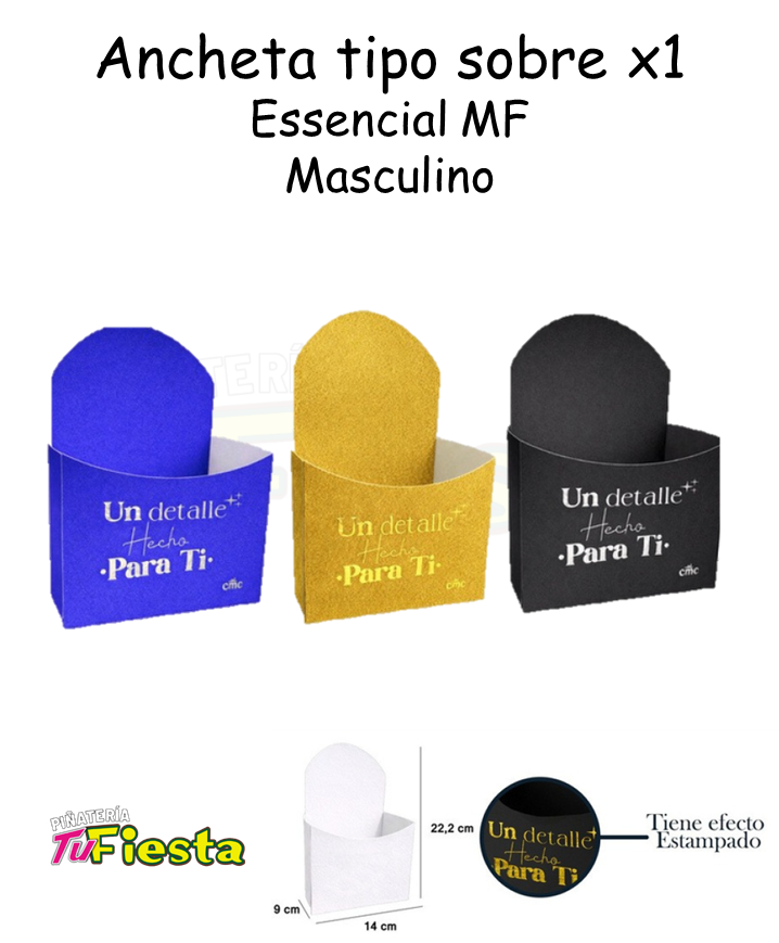 ANCHETA TIPO SOBRE X1 ESSENCIAL MF