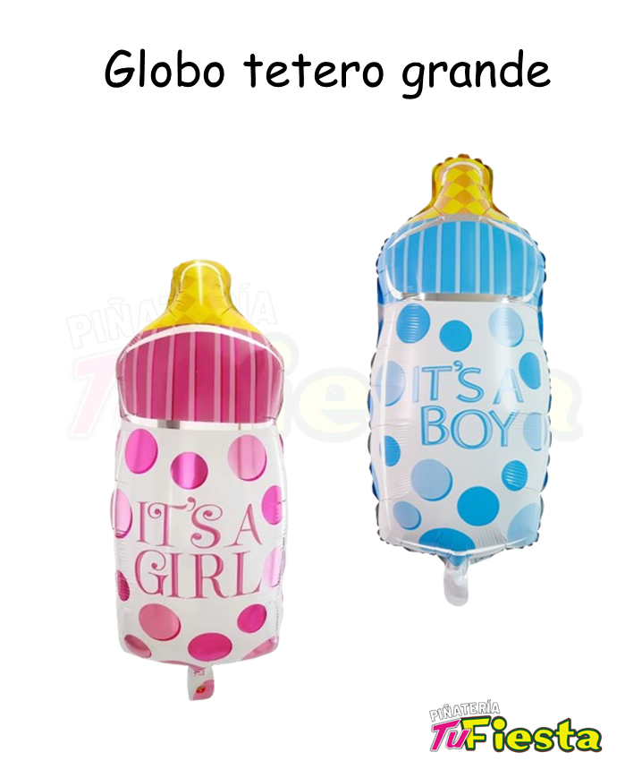 GLOBO METALIZADO TETERO GRANDE