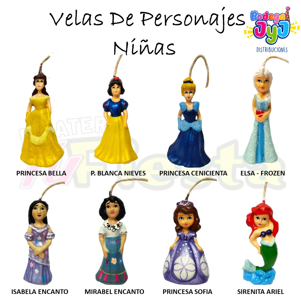 VELA PERSONAJES NIÑAS