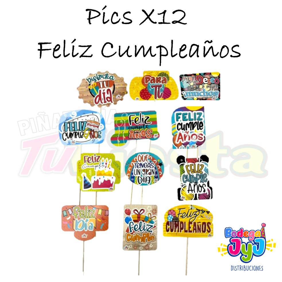 PICS X12 SURTIDOS MF