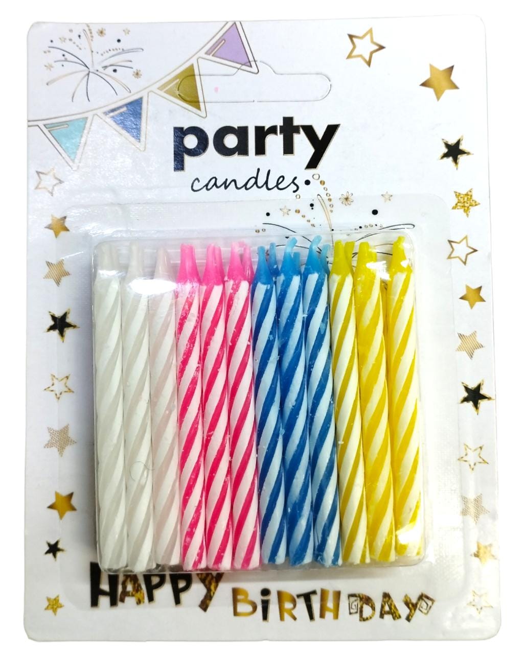 VELA SENCILLA X24 PASTEL