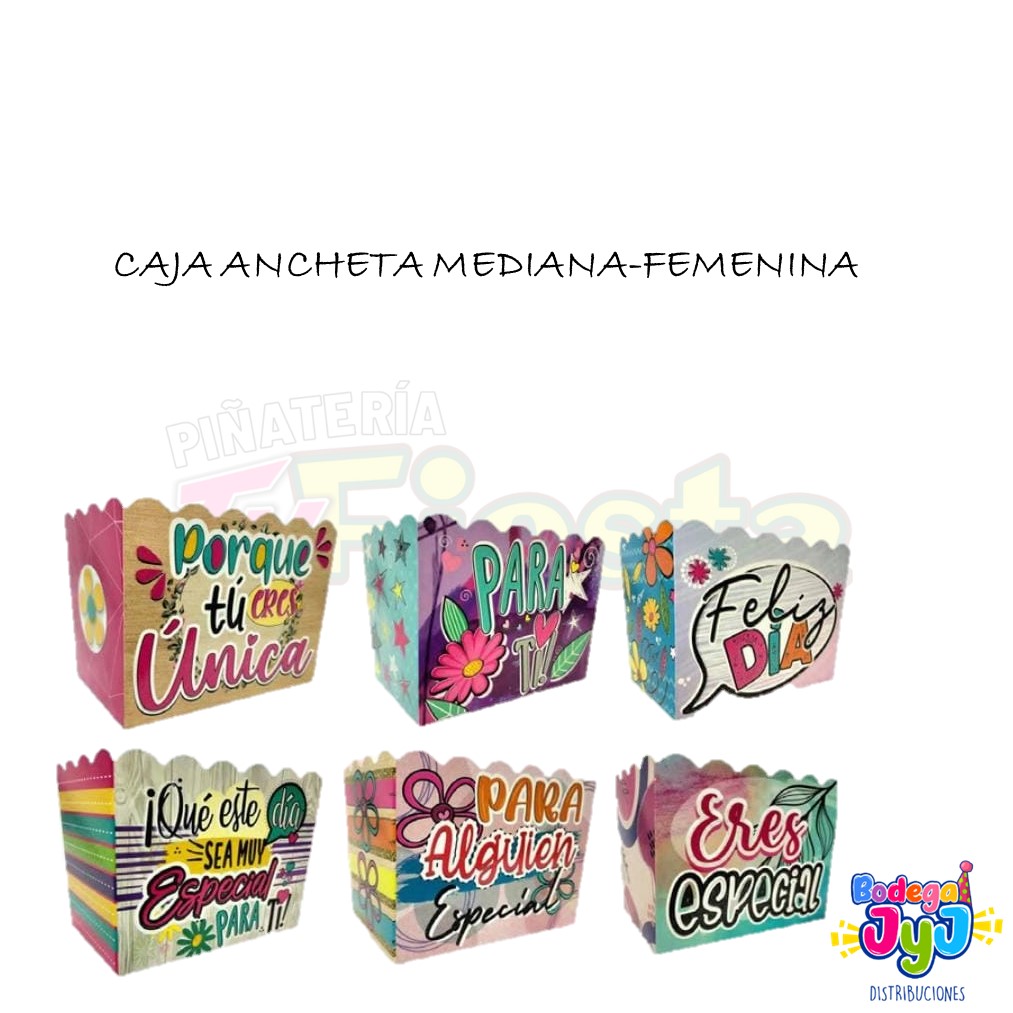 CAJA ANCHETA MEDIANA MF - FEMENINO