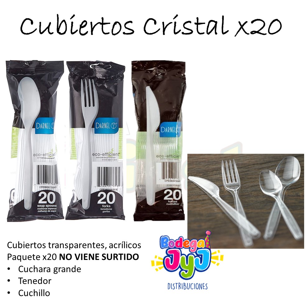 CUBIERTOS GRANDE CRISTAL