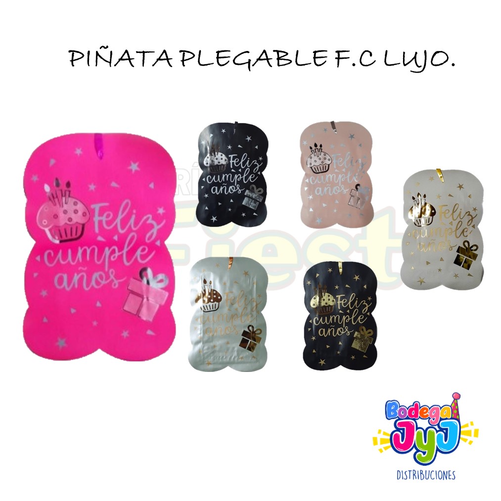 PIÑATA PLEGABLE F.C LUJO