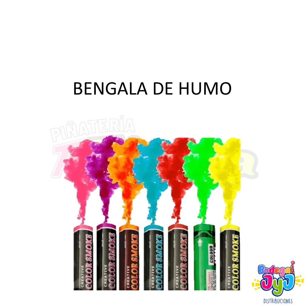 BENGALA HUMO COLORES