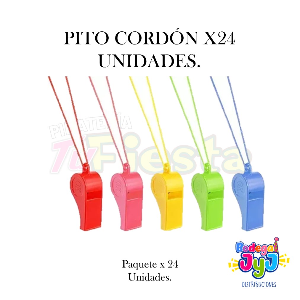 PITO CORDÓN X24 UNIDADES