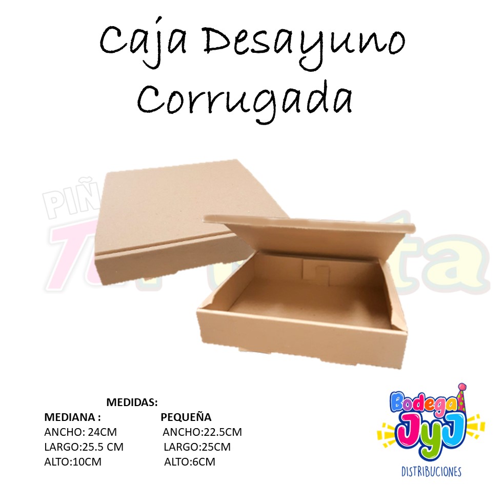CAJA DESAYUNO CORRUGADA BODEGA
