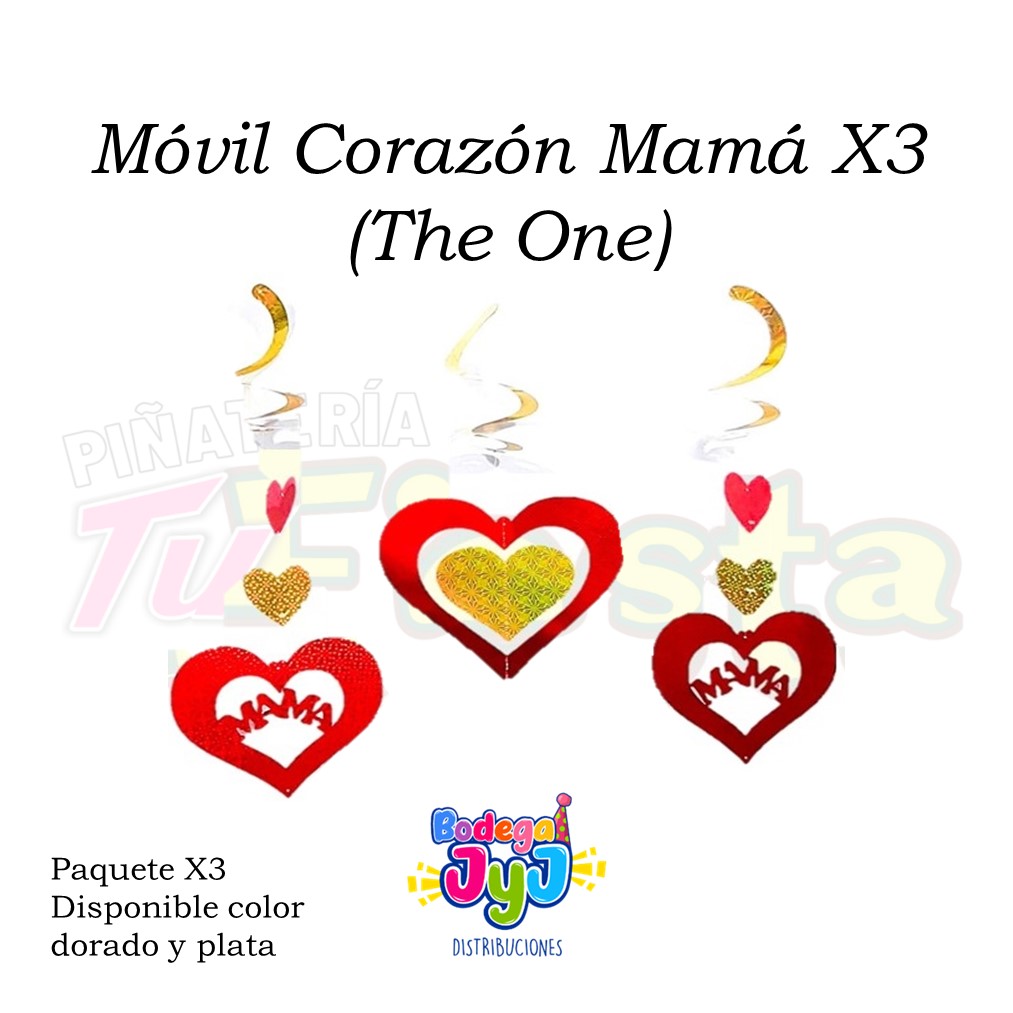 MÓVIL CORAZÓN MAMÁ X3 THE ONE REF: 1401