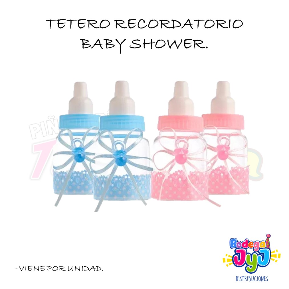 TETERO RECORDATORIO BABY SHOWER POLKA