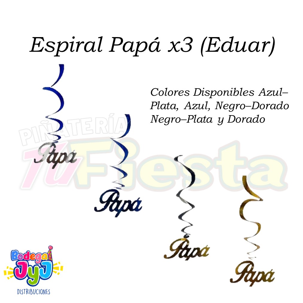 ESPIRAL X3 PAPÁ  (EDUAR)
