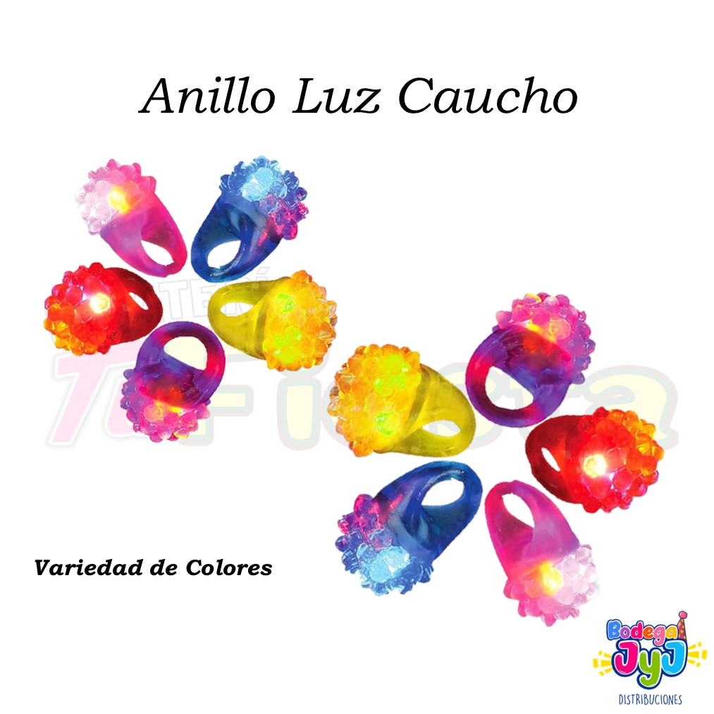 ANILLO LUZ CAUCHO SURTIDO