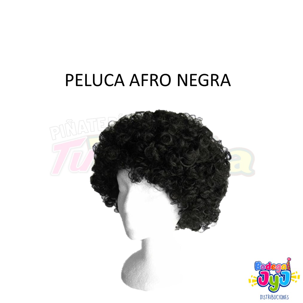 PELUCA AFRO NEGRA