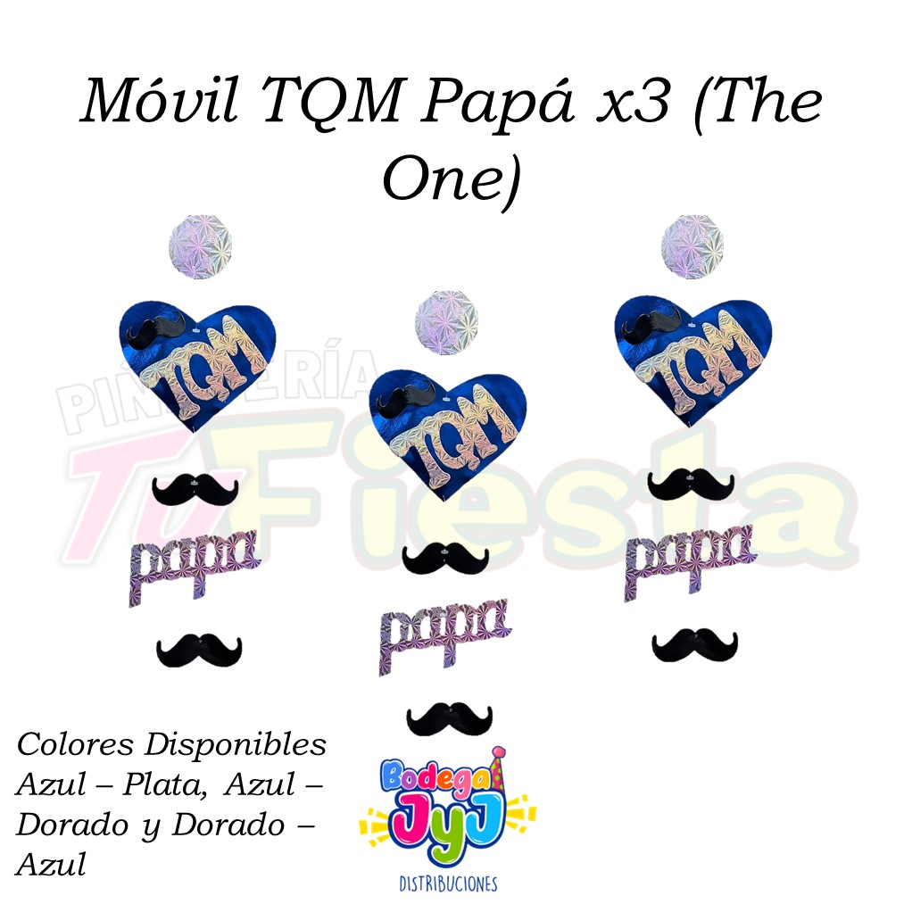 MÓVIL TQM PAPÁ X3 (THE ONE)