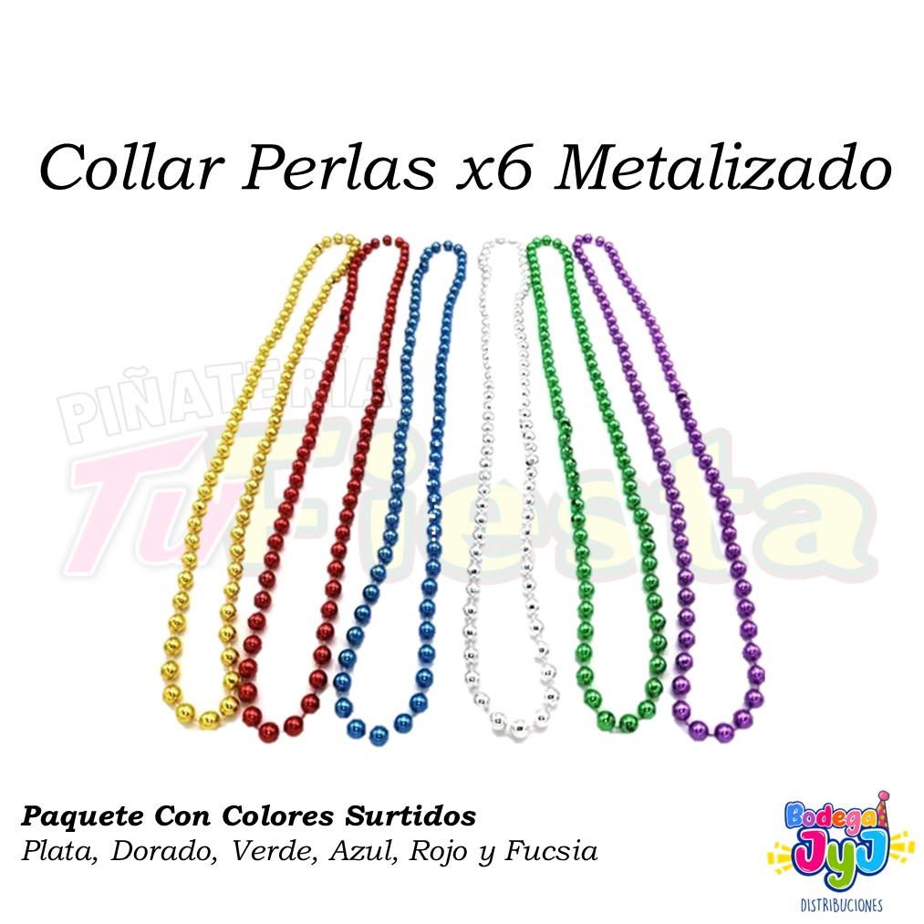 COLLAR PERLAS X6 DISCO
