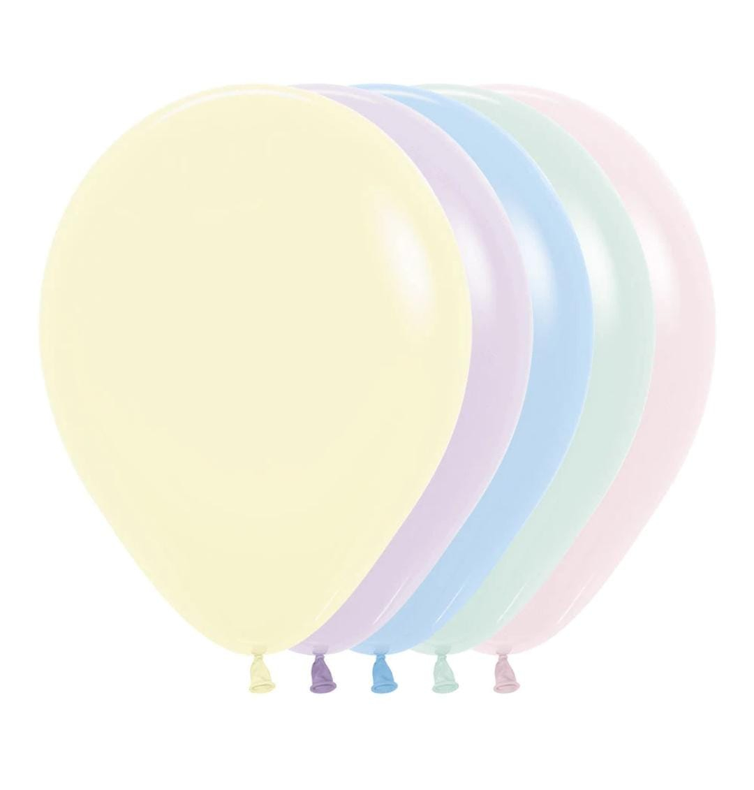 GLOBO COLOR PASTEL MATE SURTIDO SEMPERTEX