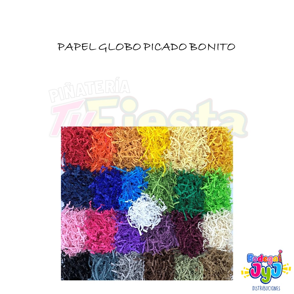 PAPEL GLOBO PICADO BONITO