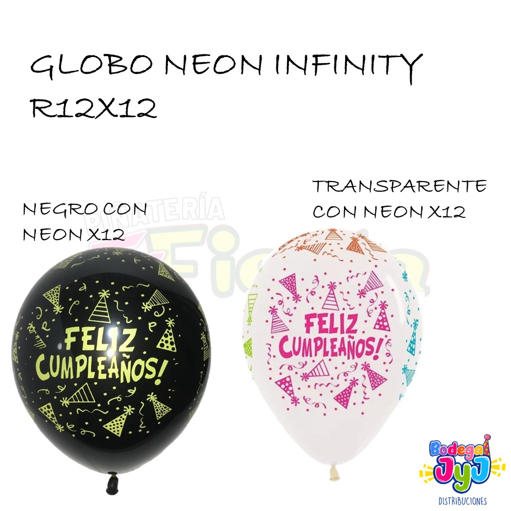 GLOBO NEÓN INFINITY R12 X12